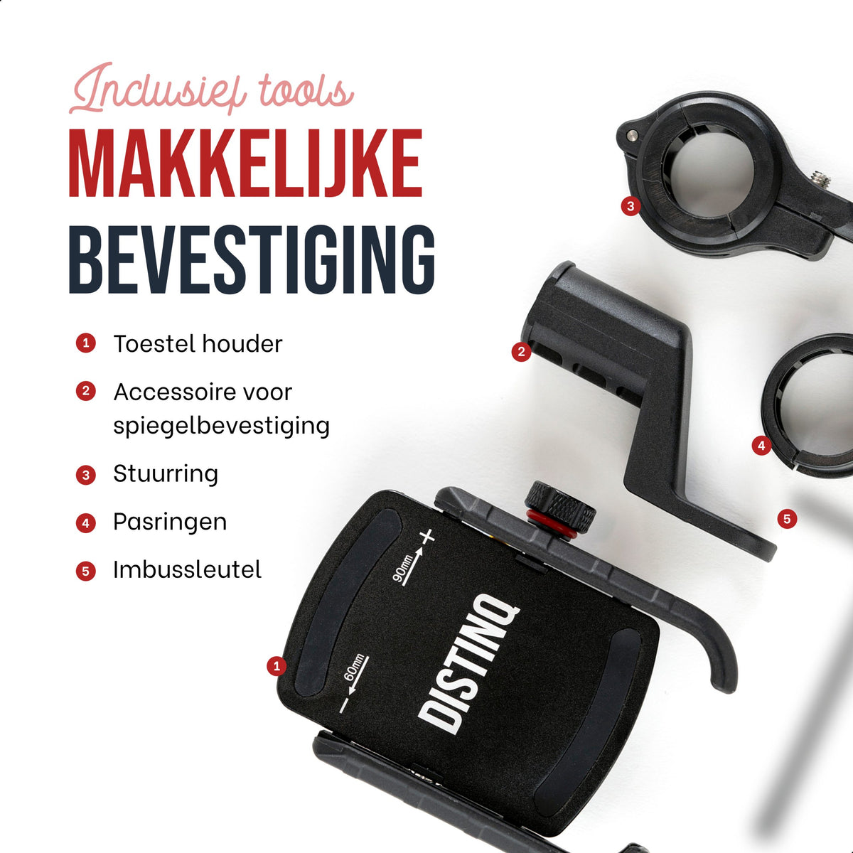 DistinQ 360° Phone Holder for Bicycle & Motorcycle – view 10