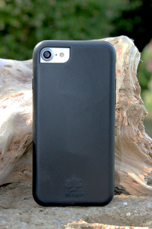 iNature Biodegradable iPhone 7/8/SE 2020 Case – Volcano Black