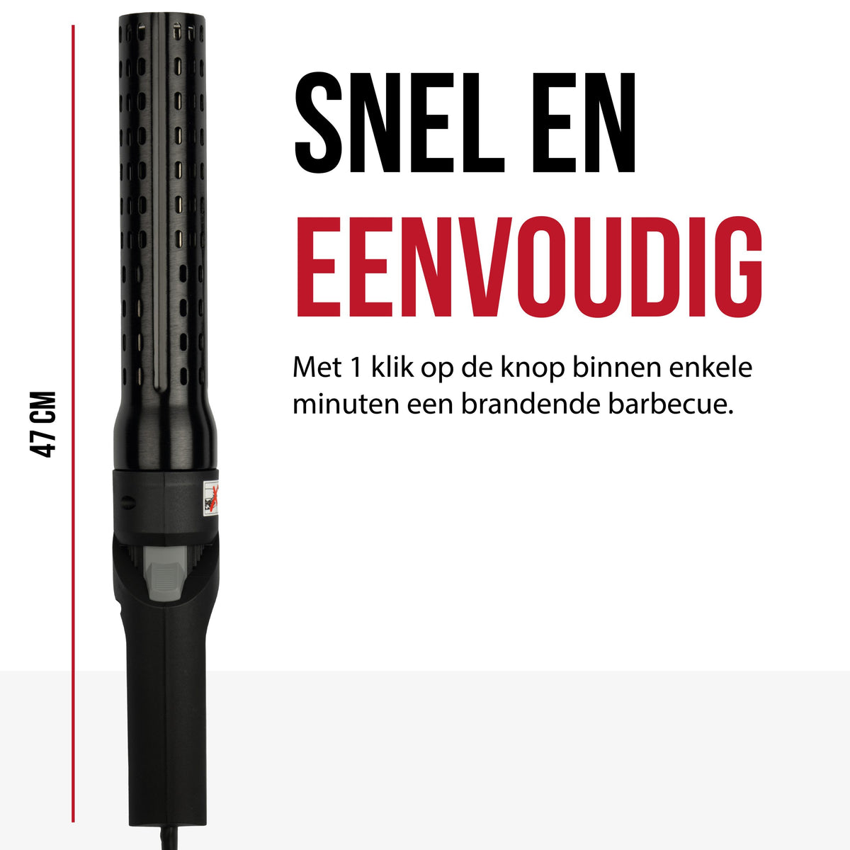 DistinQ Electric BBQ Lighter – Black