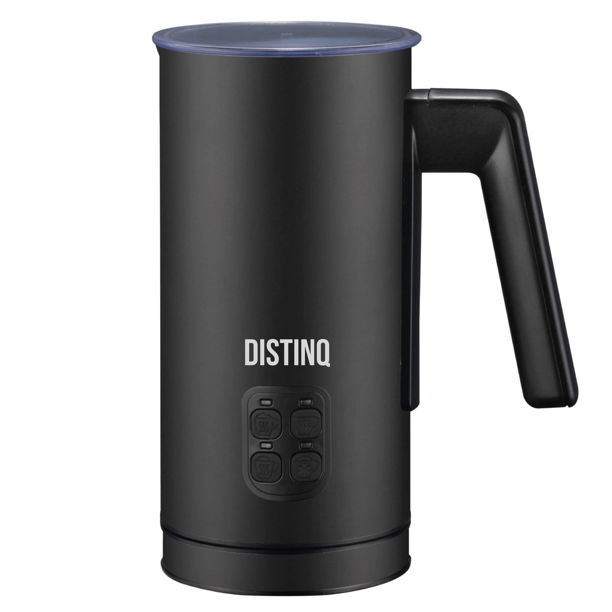DistinQ 4-in-1 Electric Milk Frother – Black